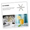 Snowflake Stainless Steel Cup Washer Head Silver for Glass view 3