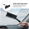 ZUNOXAZ Glass Squeegee Window Cleaning Wiper with Dual-Sided Replaceable Rubber Strip and Microfibre Scrubber Cloth for Home Car and Bathroom Glass Mirrors view 4