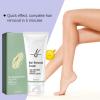 Hair Removal Cream Painless Skin Softening and Hair Removal Gel Silk Smooth Shaving Cream Gentle Facial Remover for Women For Sensitive Skins Back Arms view 2