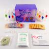 8/18 Knot Dyeing Kit for Kids and Adults, Knot-Dyeing Art Craft Kit for Kids Girls Boys Adults with White T Shirt, Backpack, Table Cloth and Apron, DIY p view 4
