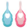 WRITWAA 2pcs Soft Bristle Boys and Girls Cartoon Toothbrush Travel Boy Girl Toothbrush for Household Use view 1