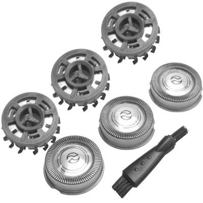 3 Pack | Electric Shaver Replacement Blades Compatible with HQ4 HQ56 HQ55 HQ46 HQ3 HQ902 HQ6900 HQ6906 HQ6996 HQ6927 HQ5426 HQ5430 HS900 HS975 HS980