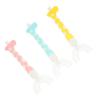 TOVINANNA 3pcs U-Shaped Boy Girl Toothbrush Boys and Girls Toothbrush for Years Old Teeth Cleaning Tool