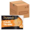 Sharwood's Peshwari Mini Naans Sweet & Nutty Indian Flatbreads With Sultanas & Coconut, Vegetarian Friendly Flame-Baked Naan, 4 Per Pack (Pack of 8, Total 32 Naans) view 1