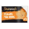 Sharwood's Peshwari Mini Naans Sweet & Nutty Indian Flatbreads With Sultanas & Coconut, Vegetarian Friendly Flame-Baked Naan, 4 Per Pack (Pack of 8, Total 32 Naans) view 2