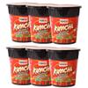 Instant Pot Noodles Halal Certified Vegetarian Egg Free 60g Assorted Packs & Flavours + FabFinds Mug (6, Kimchi)