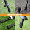 VICASKY 10pcs Rubber Cane Tips Replacement Kit for Walking Sticks Trekking Poles Skid Durable Shock Absorbing Tips for Enhanced Stability Outdoors Hiking Accessories view 3