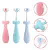 HONITANO 3pcs Cute Soft Bristles Toothbrush for Boys and Girls Decorative Boy Girl Manual Cleaning Toothbrush view 3