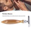 BRRNOO Men Beard Kit, Vintage Shaving Kit, Stainless Steel Double Sided Blades Shaving Set for Men Tool, Facial Hair Care Set, Beard Grooming Set for Home Travel view 4