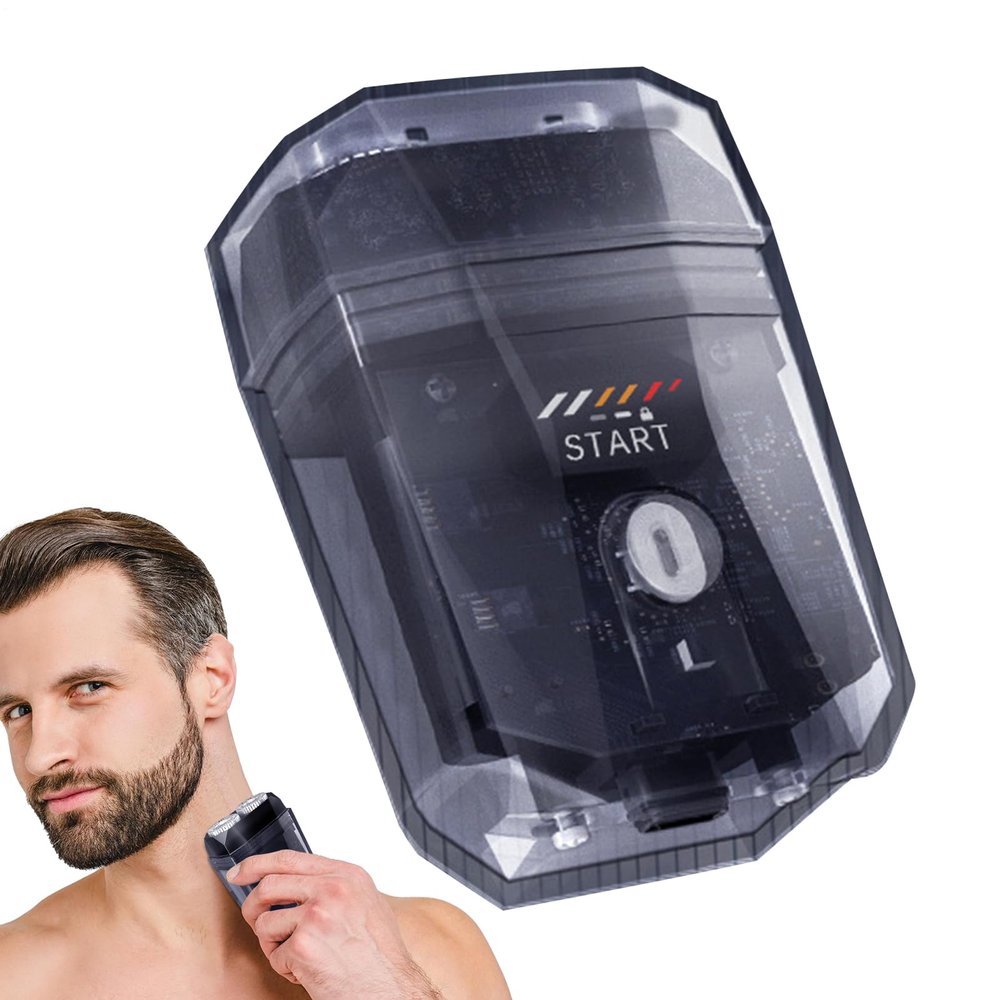 Electric Shaver for Men Double Head Face Razor Rechargeable Silent Lawn Mower for Men, Personal Care Daily Travel Work Gym