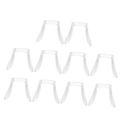 BUGUUYO 10pcs Glasses Nose Pads Replacement u Shaped Spectacle Nose Pads for Eyewear Slip Comfortable Design