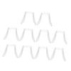 BUGUUYO 10pcs Glasses Nose Pads Replacement u Shaped Spectacle Nose Pads for Eyewear Slip Comfortable Design view 1