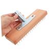 Wire Broom Brush and Scrubbing for Moss Removal Stainless Steel view 3