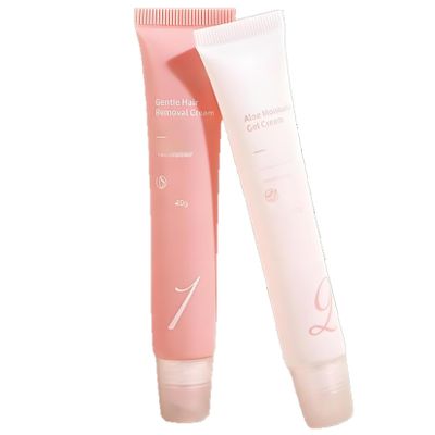 2 Pack Facial Hair Removal Cream, Fast-Acting Depilatory for Women, Moisturizing Painless Hair Removal Cream All Skin Types, Moisturizing Formula for Delicate Skin (Pink,One Size)
