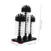 1 Set Removable Cleaning Brush with Suction Base Gentle and Portable Water Bottle Cup and for Household Use Versatile Brush for view 2