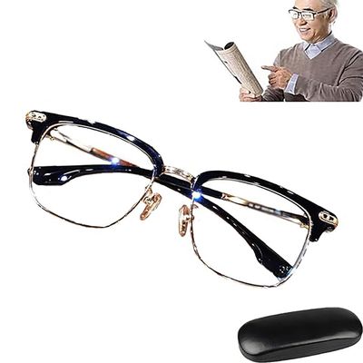 Aderpmin Yifare OptiReaders Pro, Hilipert Opti Readers Pro, Sherum Multi-Focal Reading Glasses, Progressive Multifocal Lenses, Ultra-light, Blue Light Blocking (1Pcs)