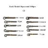 100pcs Glasses Spring Insert Hinge Repair Replacement Broken Eyeglasses Accessories(101602C) view 4