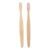 BESTYASH 2pcs Adult Bamboo Toothbrush with Smooth Surface and Safe, Flexible Bristles Natural Tooth Brush for Effective Tooth Cleaning view 1