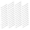 VICASKY 50pcs DIY Acrylic Ice Cream Sticks Cake Pops Sticks Reusable Ice Lolly for Crafting Activities view 1