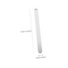 VICASKY 50pcs DIY Acrylic Ice Cream Sticks Cake Pops Sticks Reusable Ice Lolly for Crafting Activities view 2