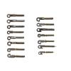 100pcs Glasses Spring Insert Hinge Repair Replacement Broken Eyeglasses Accessories(11-4-1B) view 1
