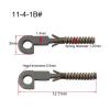 100pcs Glasses Spring Insert Hinge Repair Replacement Broken Eyeglasses Accessories(11-4-1B) view 2