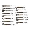 100pcs Glasses Spring Insert Hinge Repair Replacement Broken Eyeglasses Accessories(11-4-1B) view 3