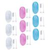 VICASKY 9pcs Infant Finger Toothbrush Silicone Oral Cleaning Brush with Storage Boxes Gentle Oral Care and Tartar Reduction for Babies and Young Boys and Girls view 1