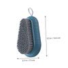 OATIPHO Cleaning Brushes Sturdy 2pcs Blue for Shoes and Clothes with Abs Material and Hanging Style Household Laundry Scrub Brushes for Home and Kitchen Use view 3