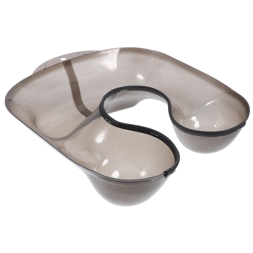 TOPPERFUN Sturdy and Easy to Use Salon Hairdressing Neck Tray Hair Perm Container Made of Lightweight Abs Plastic for DIY Hairdressing and Professional Hair Colouring