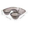 TOPPERFUN Sturdy and Easy to Use Salon Hairdressing Neck Tray Hair Perm Container Made of Lightweight Abs Plastic for DIY Hairdressing and Professional Hair Colouring view 2