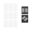Veemoon 120 Sets Earrings Support Tape of Pe Protective Patches for Earlobe Care Prevent Stretching Tearing from Heavy Earrings Easy to Use Remove for Daily Replacement view 4