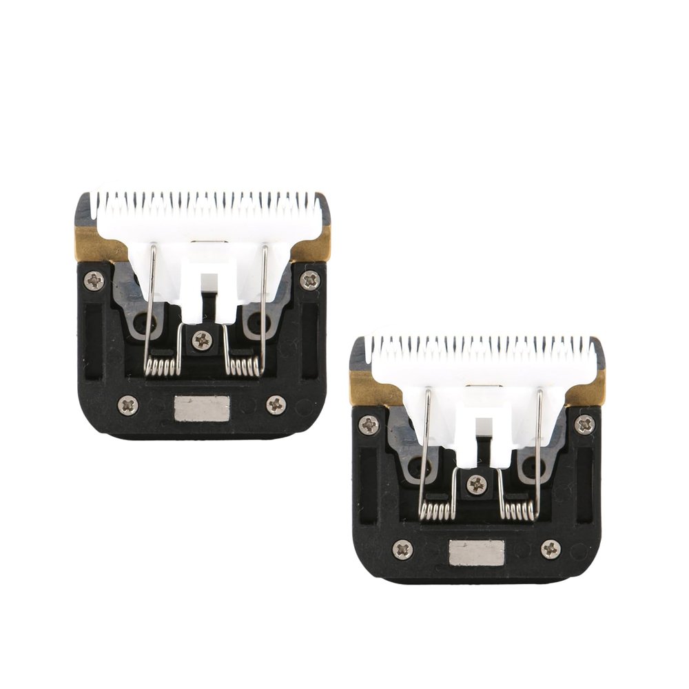 2Pieces Pet Trimmer Replacement Head Rabbits Grooming Head Cats Trimmer Head Metal Texture For Dog Cats Rabbits Grooming Easy Cleaning Trimmer