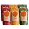 Brodo Collagen Rich Bone Broth Favorites Variety Pack, Chicken Bone Broth, Beef Bone Broth, Hearth Bone Broth, Collagen Protein, Collagen, Not From Concentrate, No Preservatives, 8 oz (Pack of 6) view 1