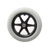 mophrati 12inch Wheelchair Replacement Rear Wheel for Enhanced Performance Tire Caster, Grey, 12 inch view 1