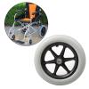 mophrati 12inch Wheelchair Replacement Rear Wheel for Enhanced Performance Tire Caster, Grey, 12 inch view 4