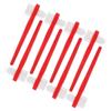 Gatuida 8pcs Double Heads Retainer Toothbrush Dentures Cleaning Kit with Dualhead Design Portable Size Soft Nylon Bristles Oral Care Tool for False Teeth view 1