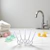 5 Pcs White Pacifier Cleaning Set,Nipple Cleaner Nipples Brush Cleaning Tools Professional Bristle High Density Pacifier Soother Accessories,Bottle-Feeding view 1