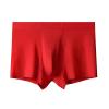 WTongBao Boxer Shorts Men Men's Underwear 80-count Modal Graphene Crotch Seamless Breathable Comfortable Briefs 2 Pack-red 2-xl view 1
