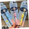 Healvian Children's Toothbrush Set 3pcs Soft Bristles Manual Boys and Girls Toothbrush for Ages 2-8 with Gentle Gum Care Colorful Elephant Design for Oral Hygiene Maintenance view 3