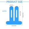 10 PCS Knee Tapes for Knee Pain,Elastic Waterproof Pre Cut Sports Tapes for Muscle Discomfort Relief (Blue) view 2