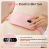 Menstrual Heating Pad Belt, Heat Pad for Period Pain Relief, Wearable Electric Waist Belt Device, 4 Heat Levels & 5 Vibration Massage Modes, for Back Stomach Cramp Pain Relief,Gifts for Women Girls view 4