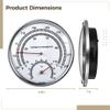 Deskium 2-In-1 Sauna Temperature And Humidity Monitor, Hygrometer & Thermometer For Sauna Rooms & Steam Areas view 2