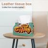 2 pack Thanksgiving Day Tissue Box Cover, 7.5x5x6in view 2