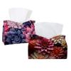 2 pack Flower Petal Tissue Box Cover, 7.5x5x6in view 1