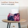 2 pack Flower Petal Tissue Box Cover, 7.5x5x6in view 2
