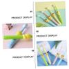VALICLUD Toothbrushes 2-10 Ages Oral to Encourage Design Care Habits for Toothbrush for 4pcs Cartoon Set and Soft Pp Bristle Teeth Cleaner Manual with Adorable Kids Boys Girls view 4