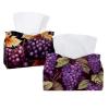 2 pack Thanksgiving Grape Tissue Box Cover, 7.5x5x6in view 1