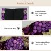 2 pack Thanksgiving Grape Tissue Box Cover, 7.5x5x6in view 3