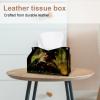 2 pack St. Parikh's Day Tissue Box Cover, Decorative Tissue Box Dispenser for Bathroom, Parlors, Office, Bedroom Dresser, Vanity Countertop, Nightstand, Car, and Desk view 2